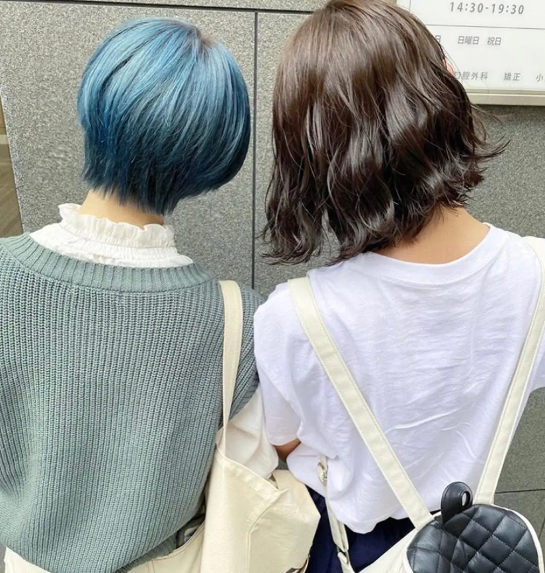 ミディアム カラー 🧡色落ちまで2度 楽しめる🧡ヨシキのヘアスタイル