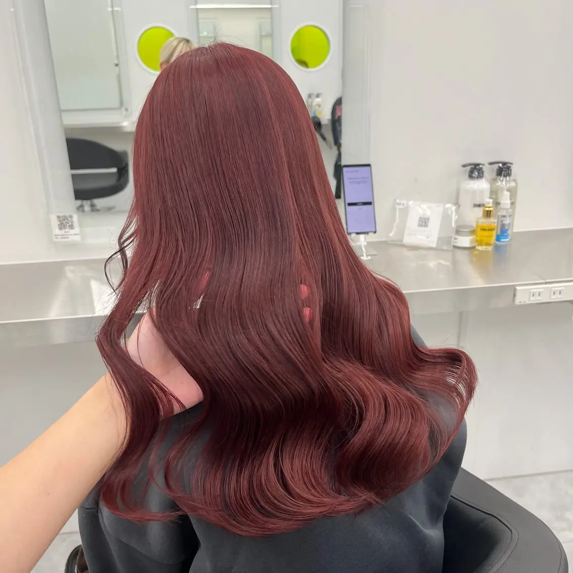 ロング 🍒韓国y2k暖色 NO.1🍒REAのヘアスタイル