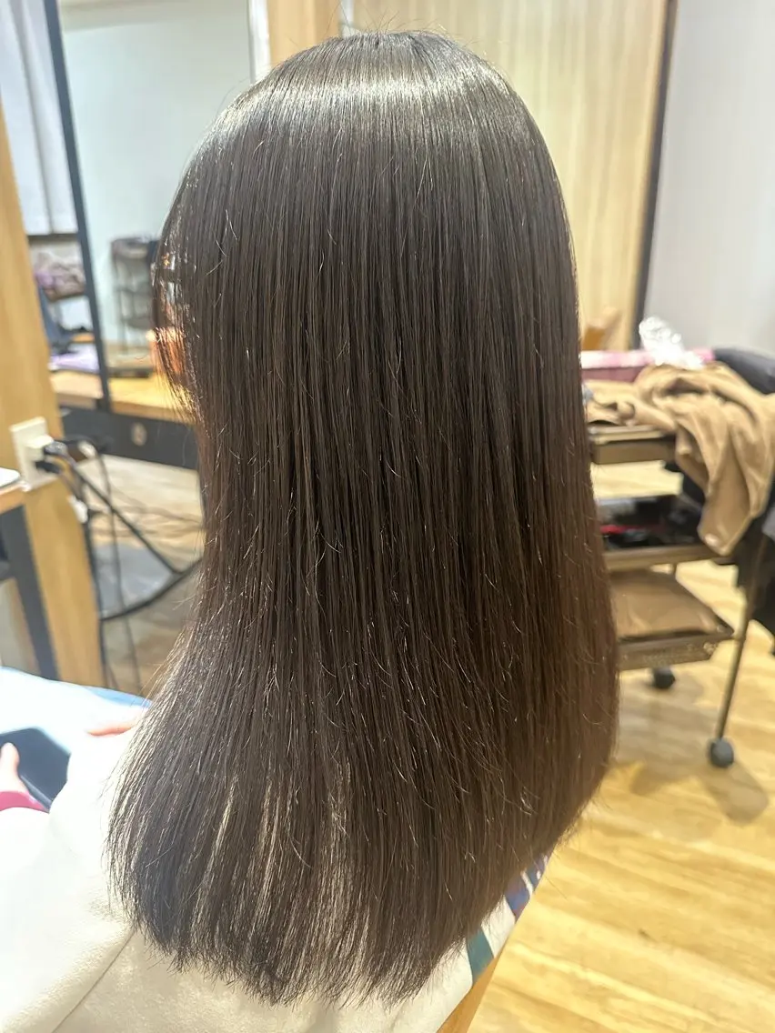 ロング パーマ 縮毛矯正 ✨✂️Nori ✂️✨のヘアスタイル