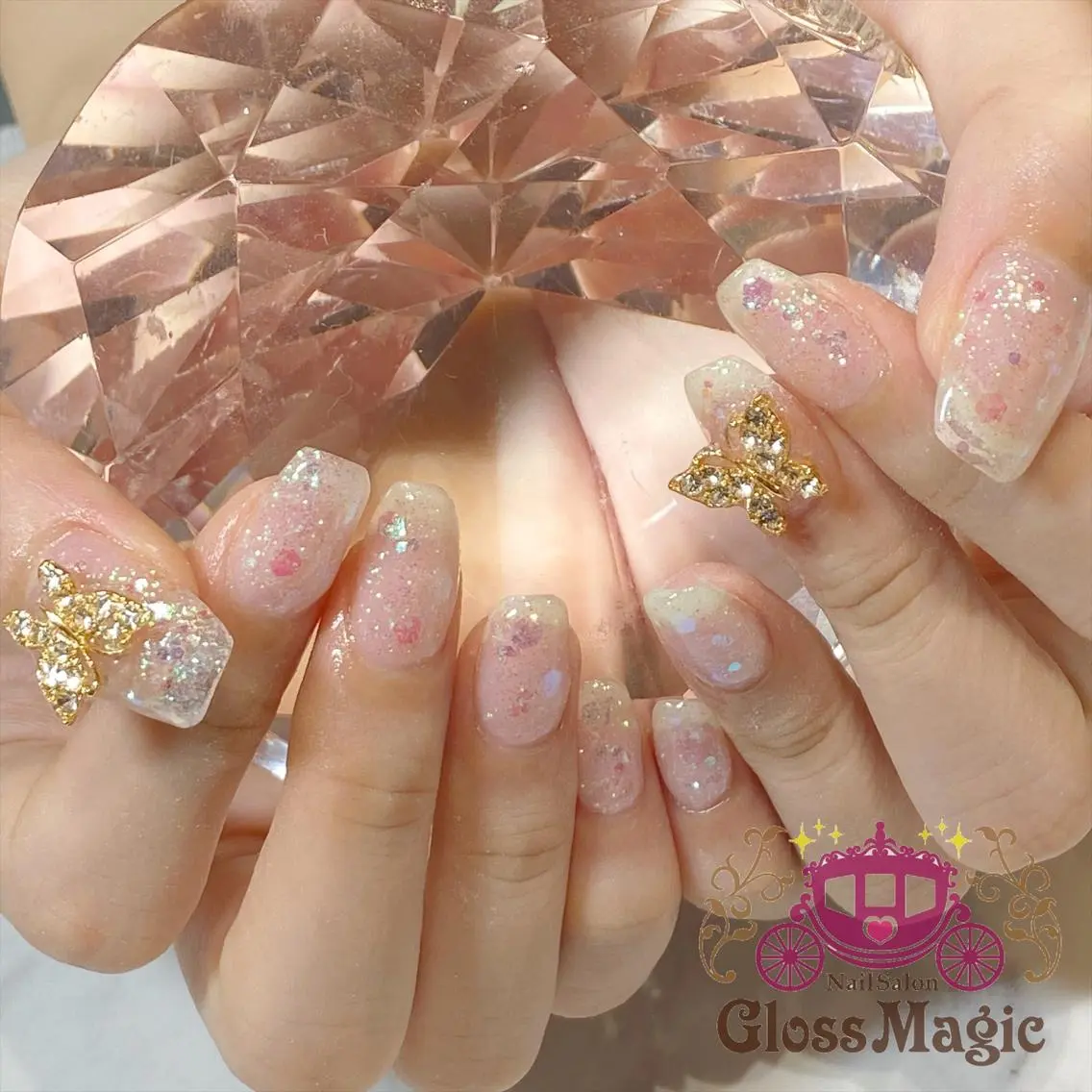 ネイル ラメ(グリッター) YUN 💅のネイルデザイン