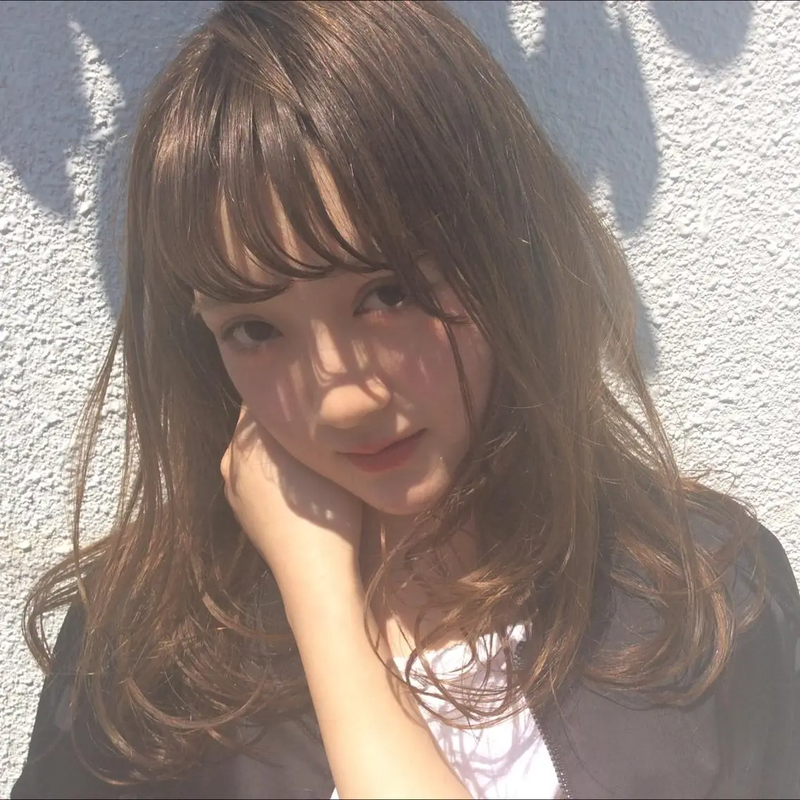セミロング カラー 日比 貴大/ minim hairのヘアスタイル