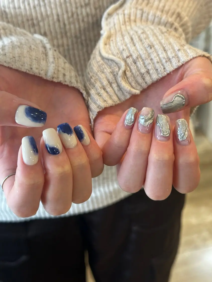 ネイル ニュアンスネイル ハンドネイル Natsuko 🪼のネイルデザイン