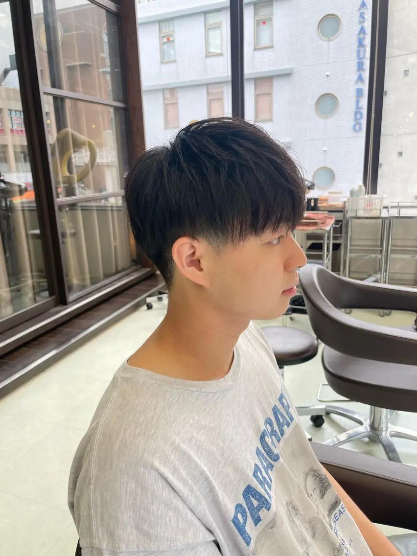 メンズ マッシュ 刈り上げ カット ✨似合わせ特化美容師 WILL上村　拳吾のヘアスタイル
