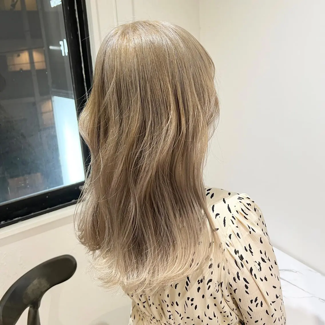 セミロング カラー 髪質改善/韓国ヘア 顔まわり特化yutoのヘアスタイル