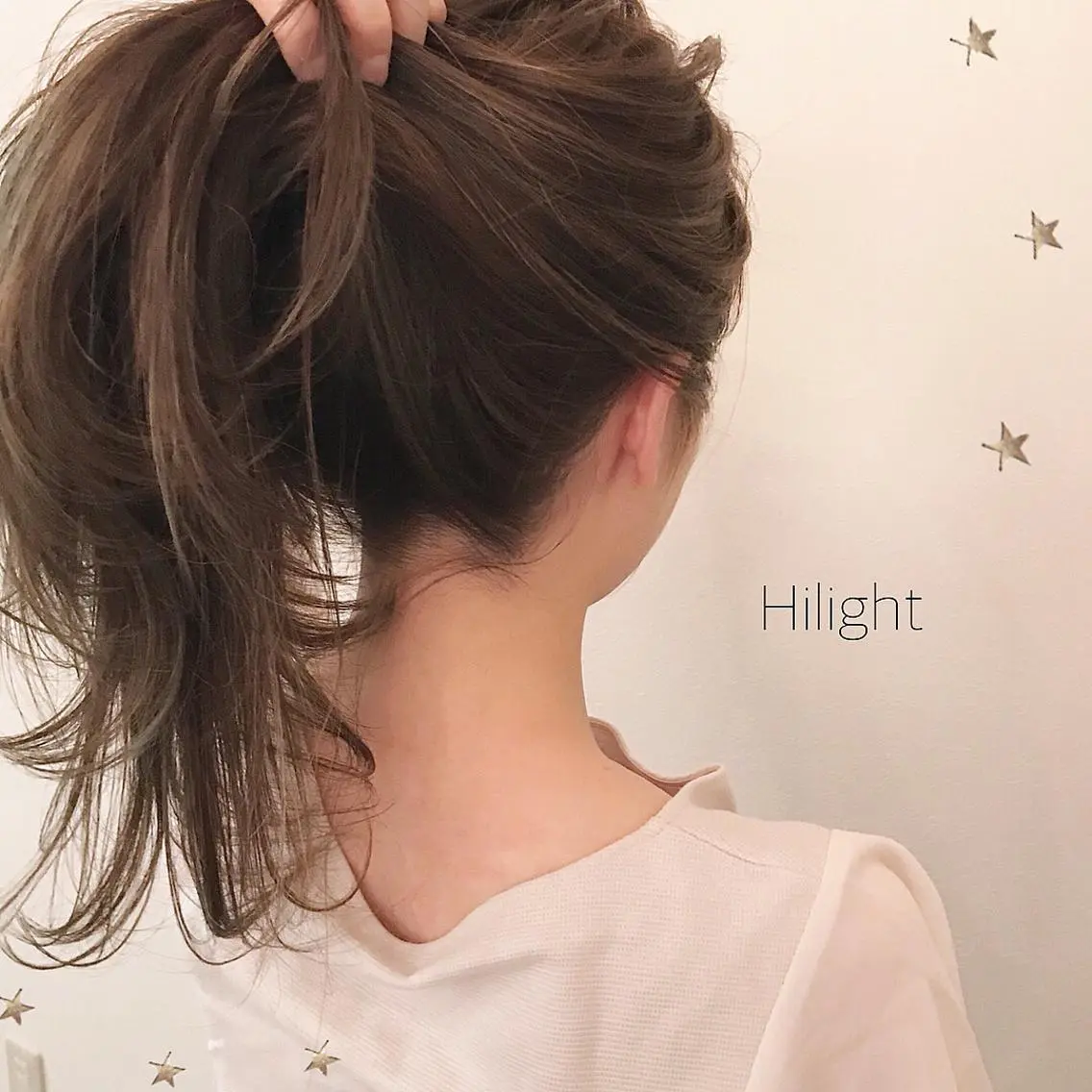 セミロング カラー 市川 千夏のヘアスタイル