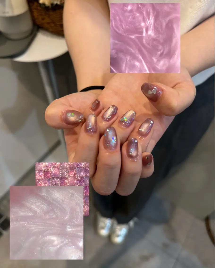 ネイル 氷ネイル・うるうるネイル 🎀まつエク|ネイル Nagomi🪄🎀のマツエク・マツパデザイン