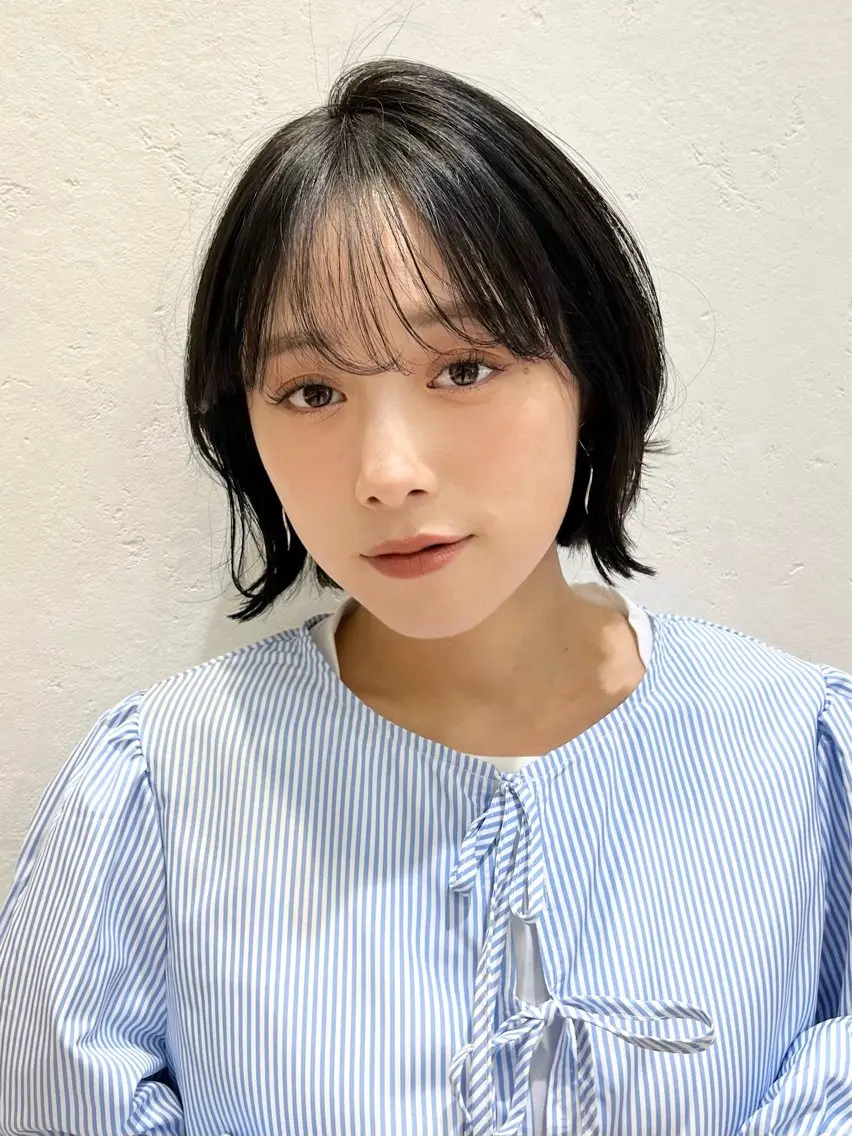 ミディアム 髪質改善/縮毛矯正/ ボブ/槌矢圭悟のヘアスタイル