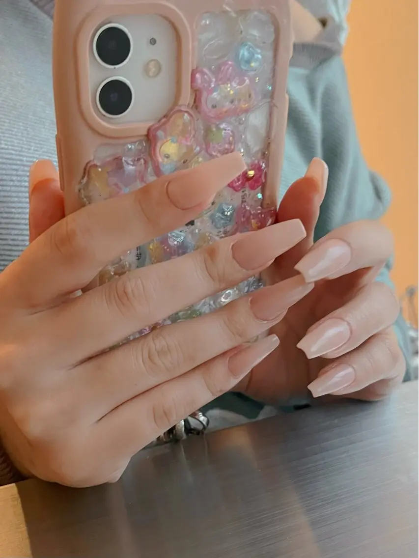 ネイル ワンカラーネイル スカルプネイル シンプルネイル ネイルチップ ハンドネイル YUKO nailのネイルデザイン