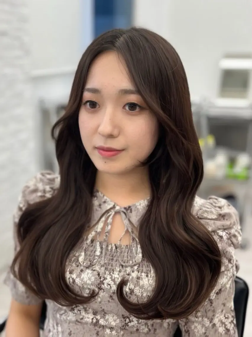 セミロング カラー パーマ ヘアアレンジ メンズ メンズ韓国風 くびれヘア 韓国風ヘア レイヤーカット 韓国ヘア×2way 🇰🇷和知拓郎のヘアスタイル