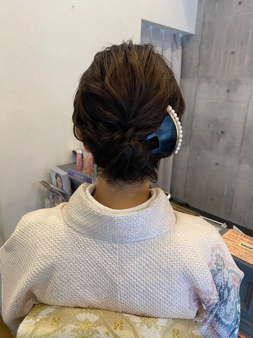 着付け mo moのヘアスタイル