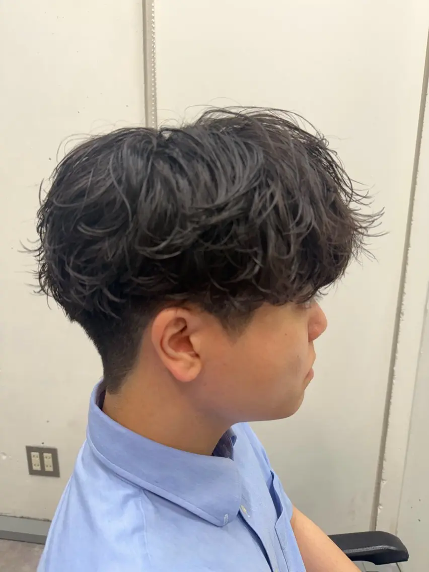 パーマ メンズ カット パーマ トリートメント fifth /田中 大雅のヘアスタイル