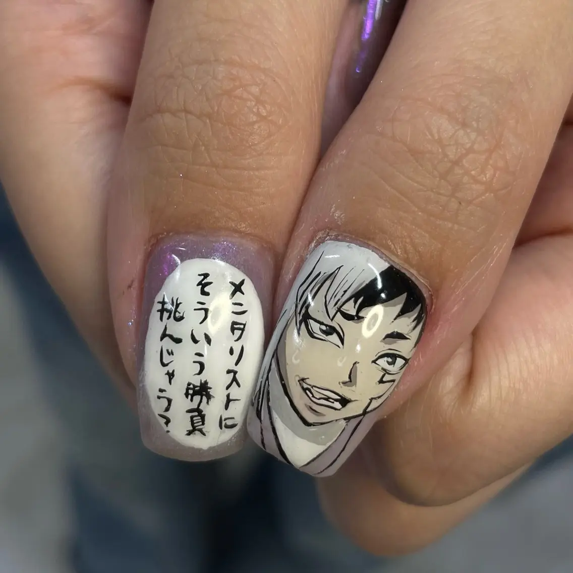 ネイル ハンドネイル ひめか🫁 推し概念・個性派のネイルデザイン
