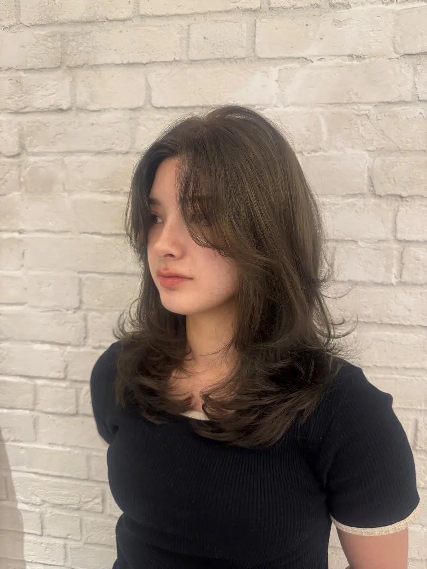 カラー カット ヘアカラー トリートメント TiffaGINZA /Momokaのヘアスタイル