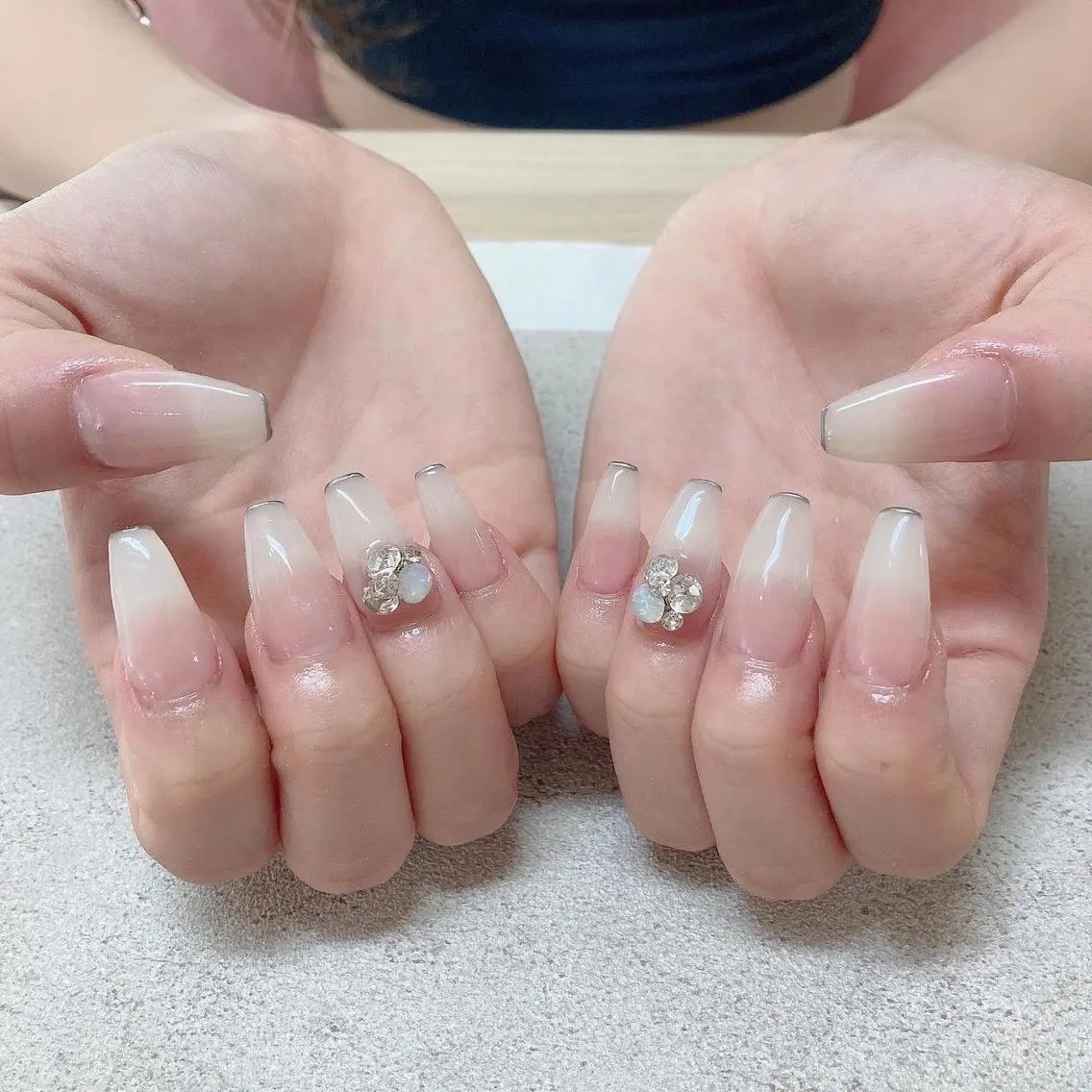 長さ出し+持ち込みデザインの写真