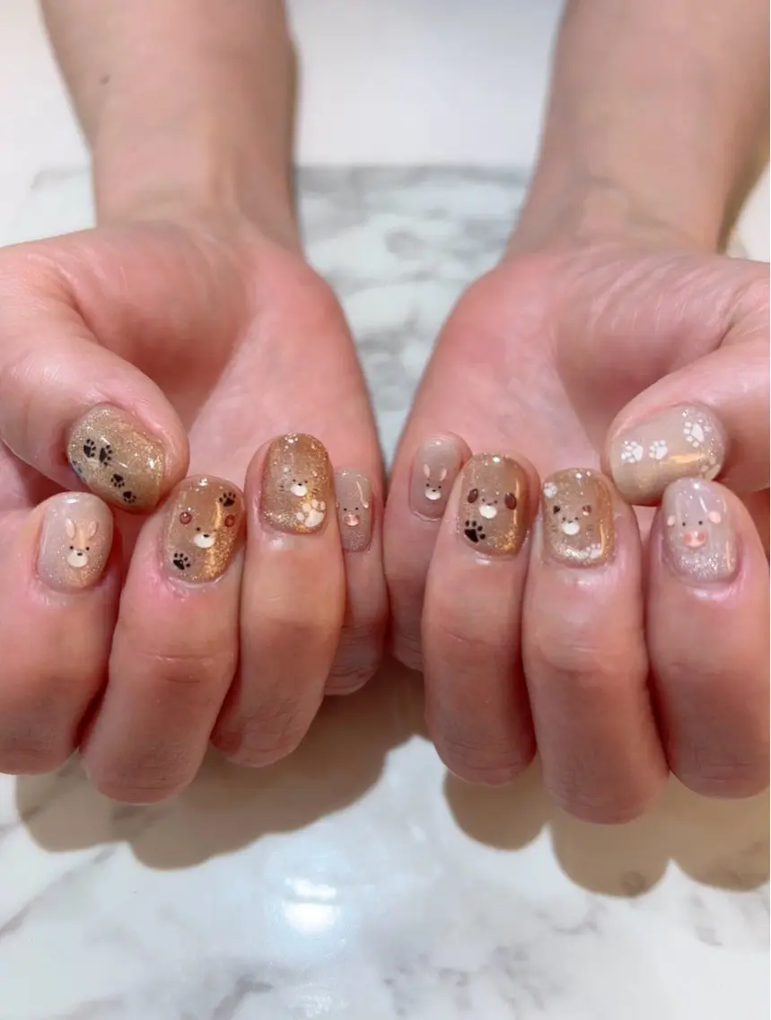 ネイル 持ち込み PACENAIL 鶴見のネイルデザイン