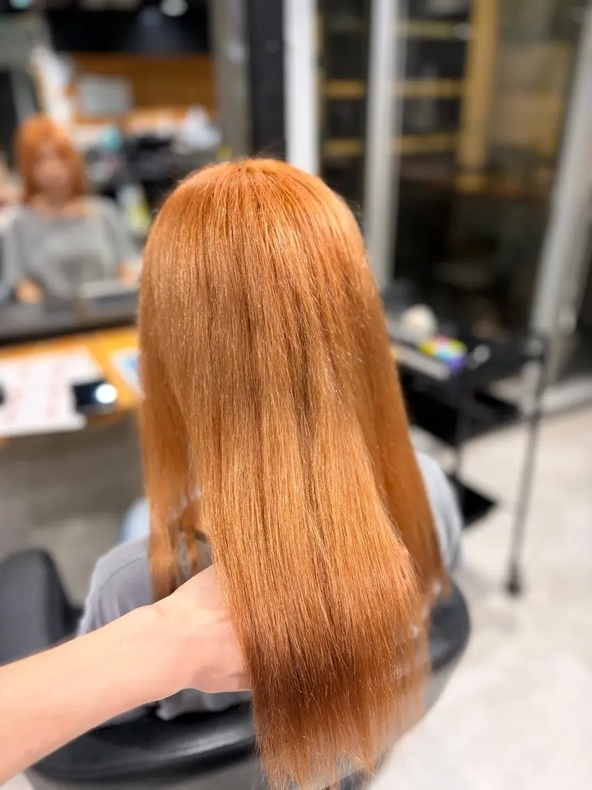 セミロング カラー ヘアカラー ✨川越ブリーチ特化✨ Yumaのヘアスタイル