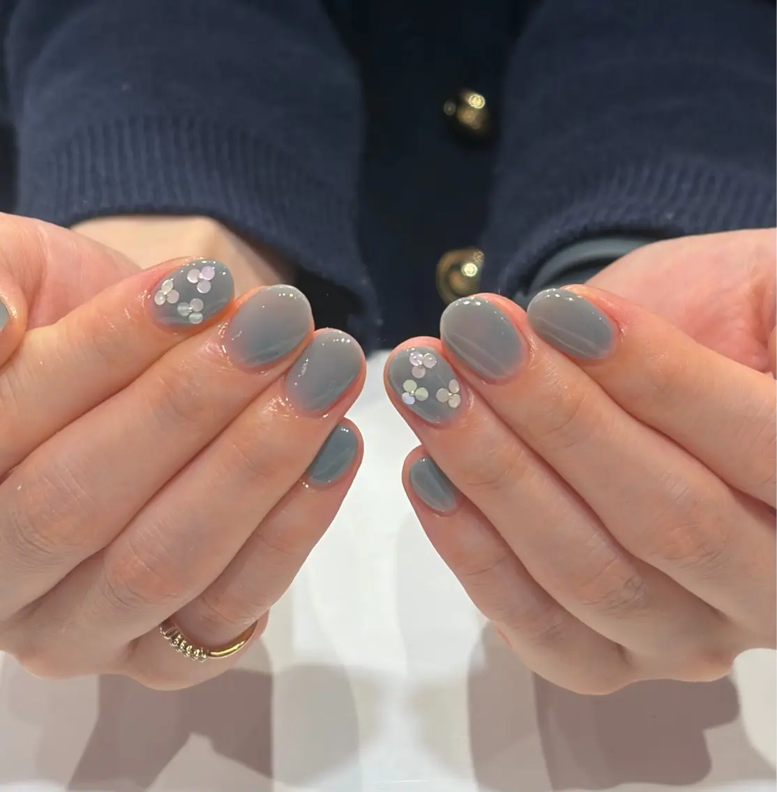 ネイル SHELL NAIL ホノカ🤍のネイルデザイン