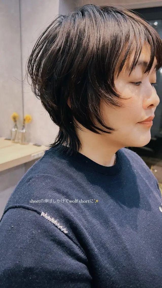 ショート カット ✳︎透明感カラー✳︎ ボブ✳︎nanaのヘアスタイル