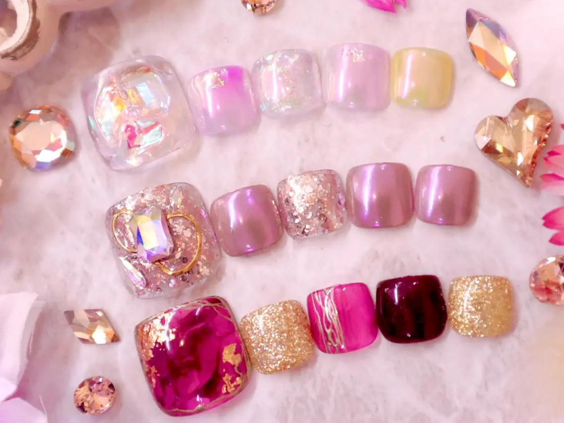 ネイル フットネイル Vogusty's Nail 鶴見店のネイルデザイン