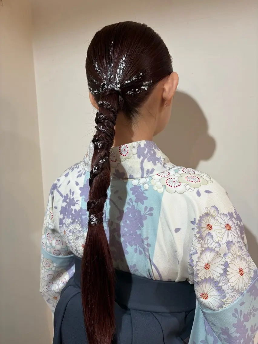 🌸袴着付&ヘアセット🌸の写真