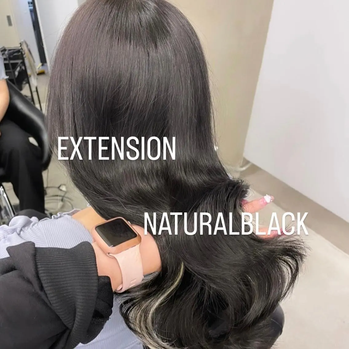 ロング カラー ヘアカラー エクステ エクステ🩵ブリーチ 韓国ヘア🩵KAEのヘアスタイル