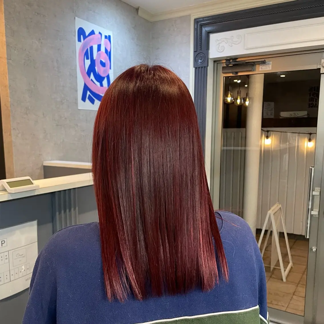 ミディアム ヘアカラー トリートメント 手塚 凜のヘアスタイル