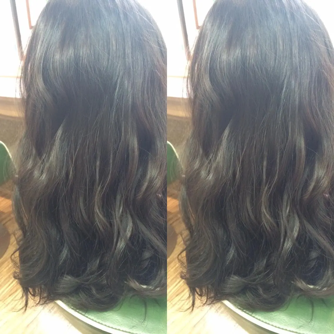 ミディアム セミロング カラー パーマ アッシュ 透明感カラー トリートメント 🟦髪質改善6年 💊YAMAMOTOのヘアスタイル