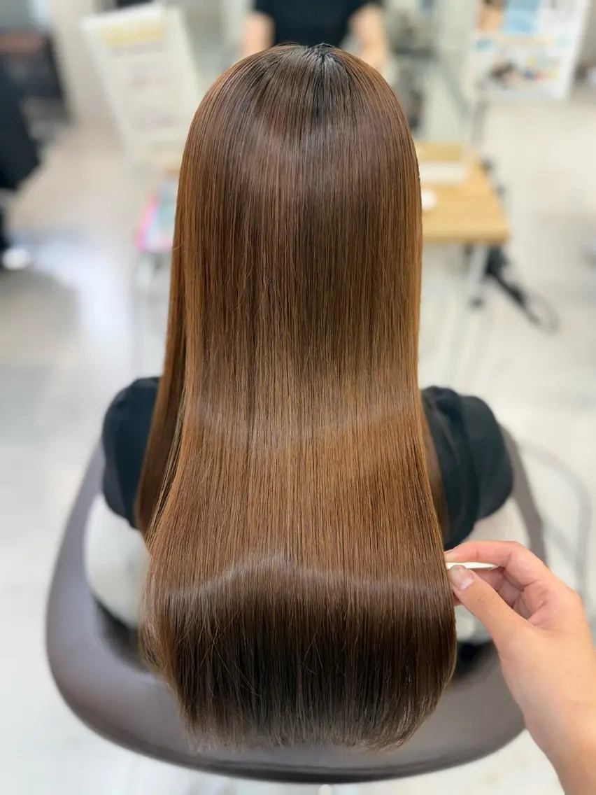 ロング 山崎結菜 髪質改善💎のヘアスタイル