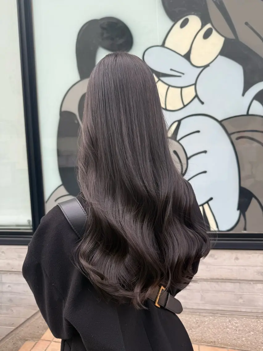 ロング 🌿朝5分でお洒落 パーマスタイル🌿のヘアスタイル