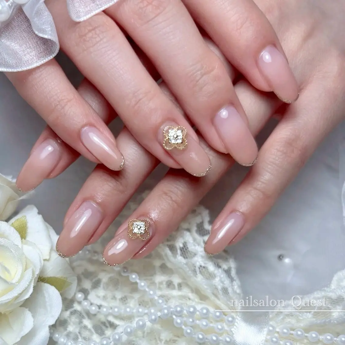 ネイル グラデーション シンプルネイル nailsalon Questのネイルデザイン