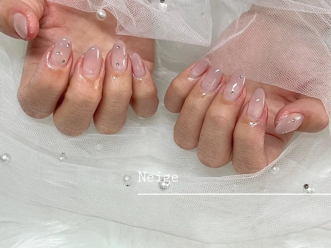 ネイル ハンドネイル Neige‪𓂃ai ＊梅津 / 松尾のネイルデザイン