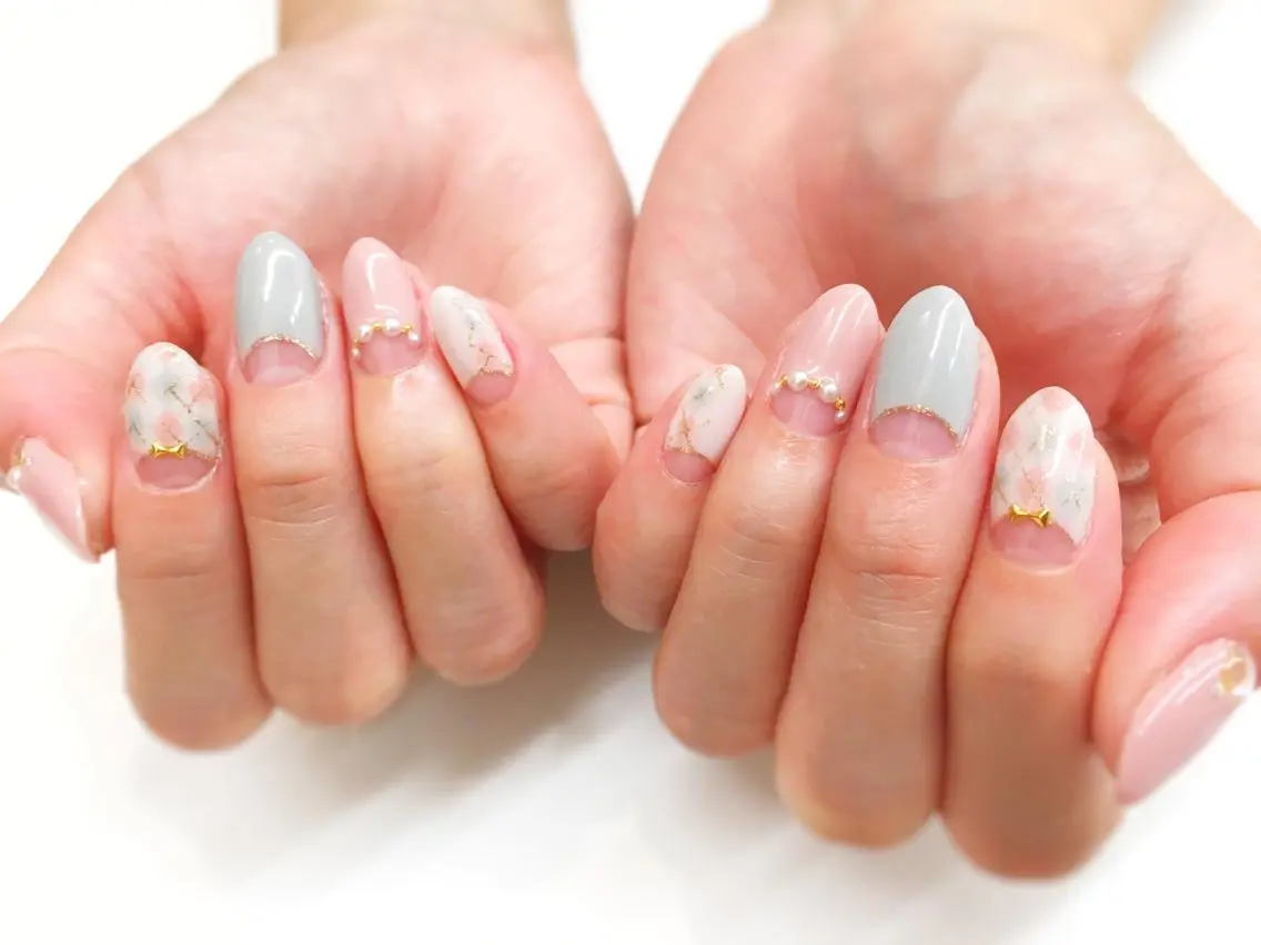 ネイル フレンチネイル NAILSALON RuINのネイルデザイン