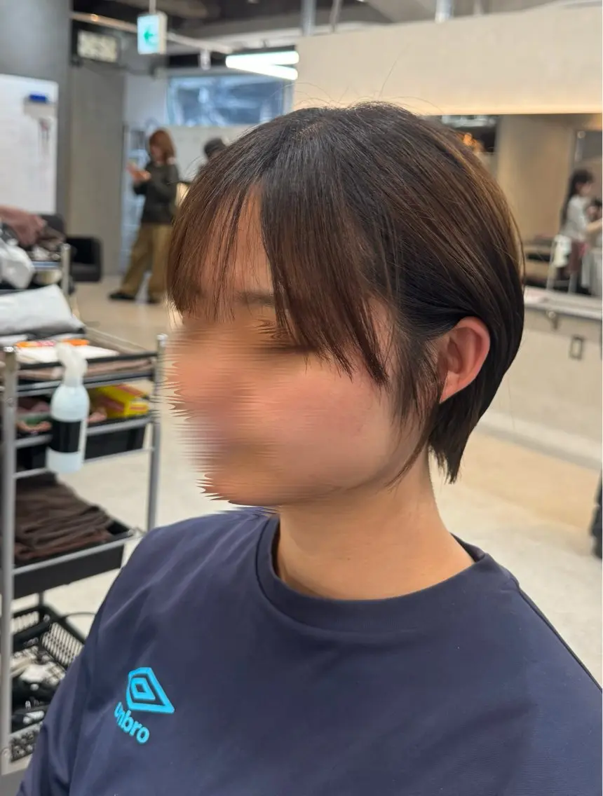《❤️‍🔥2名様限定menu❤️‍🔥》レディースショートカット（5cm以上カット）‪✂︎‬の写真