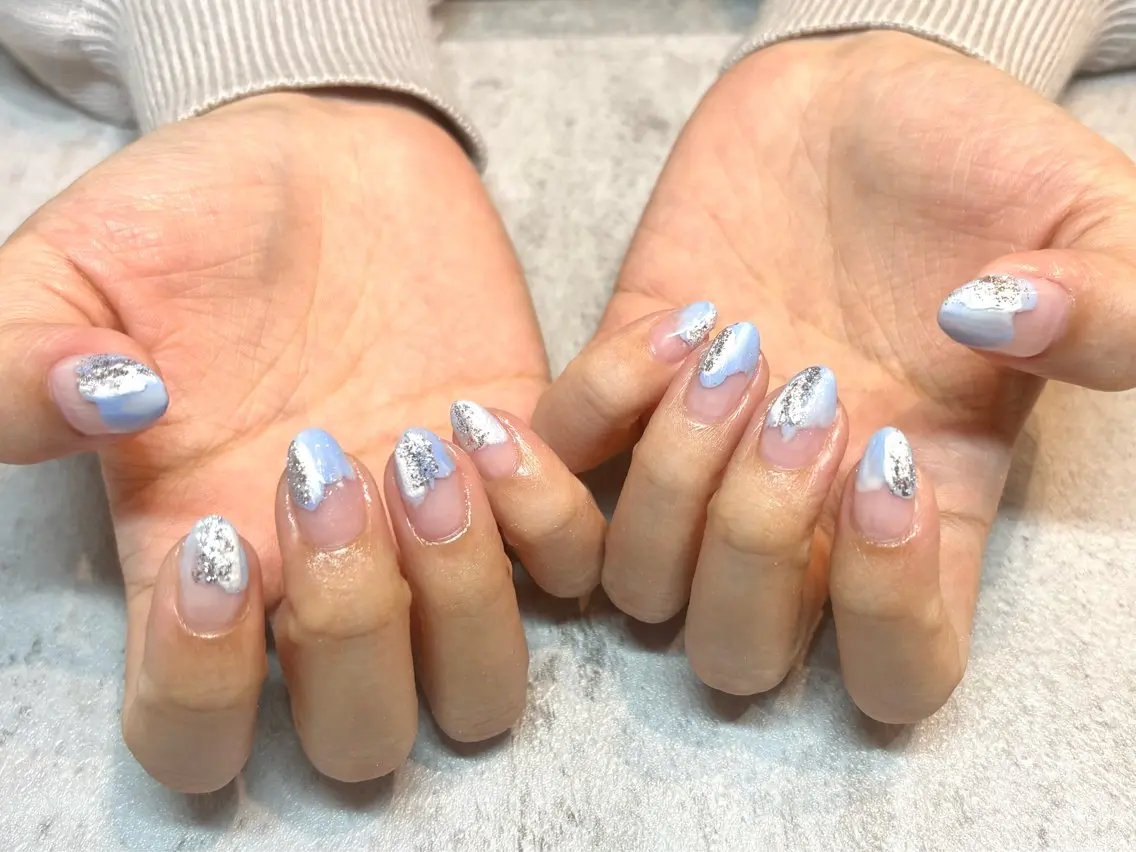 ネイル WHITE NAIL 鳳店AYUMIのネイルデザイン
