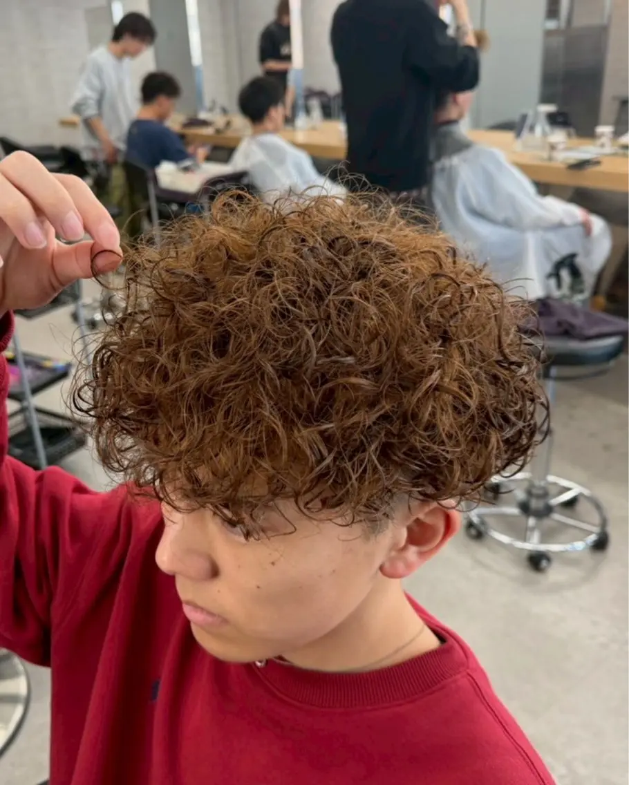 カラー パーマ メンズ 🔥【モデル募集】 🔥ゆづるのヘアスタイル
