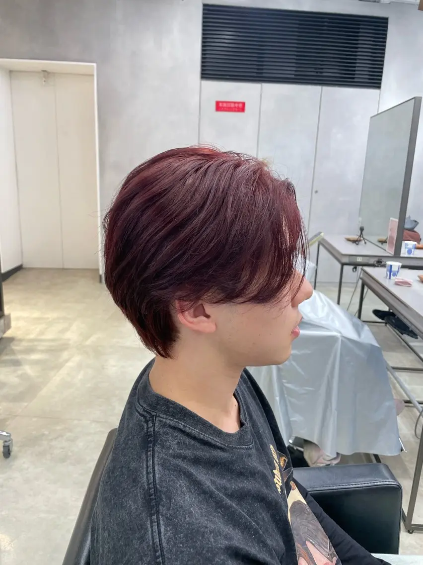 ショート カラー メンズ カット ヘアカラー メンズ特化🔥 金子直斗のヘアスタイル