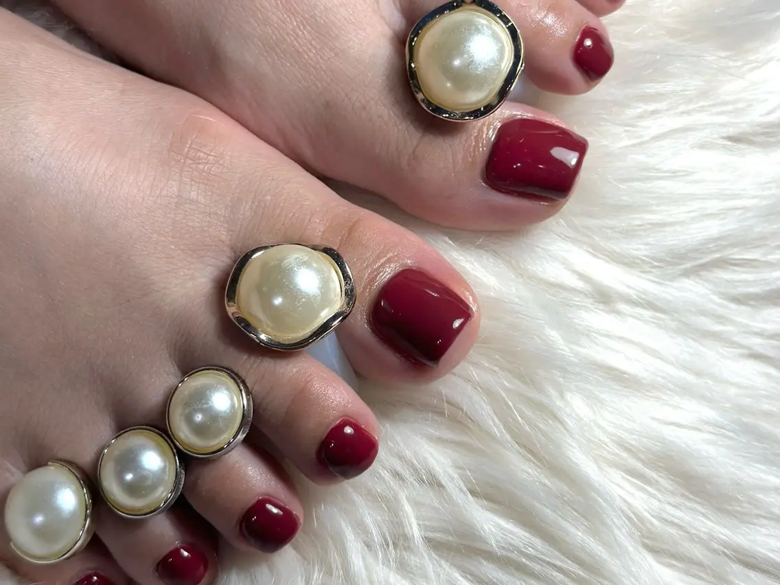 【FOOT】ワンカラーの写真