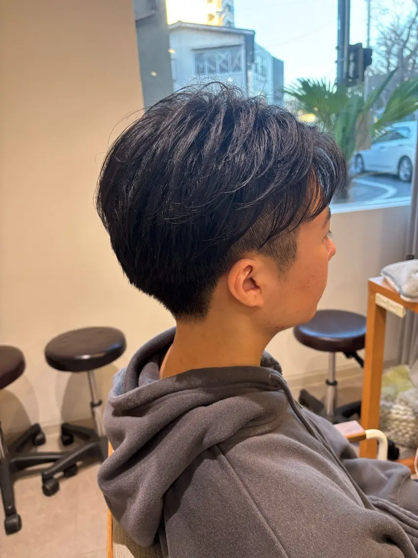 【🫧6月限定特別価格🫧】メンズカット＋疲労回復ヘッドスパ💆‍♂️の写真
