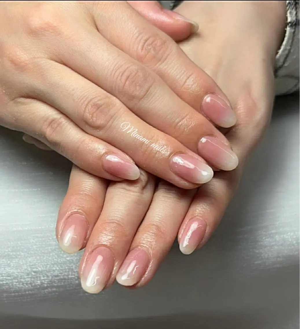 ネイル アートネイル オーロラネイル ガーリー キラキラネイル 韓国ネイル ハンドネイル Minami Nailsのネイルデザイン