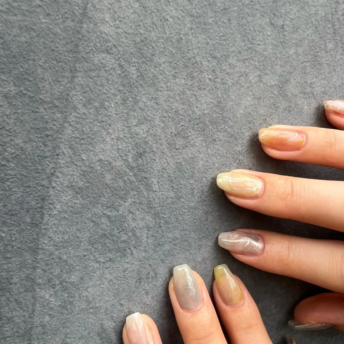 ネイル ニュアンスネイル sode shioriのネイルデザイン