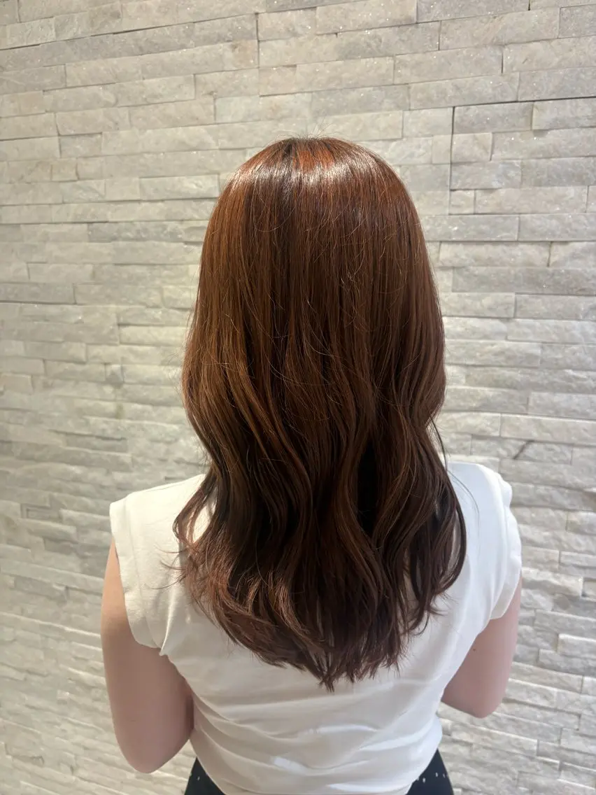 ロング トリートメント KINGDOM 萩原あかねのヘアスタイル