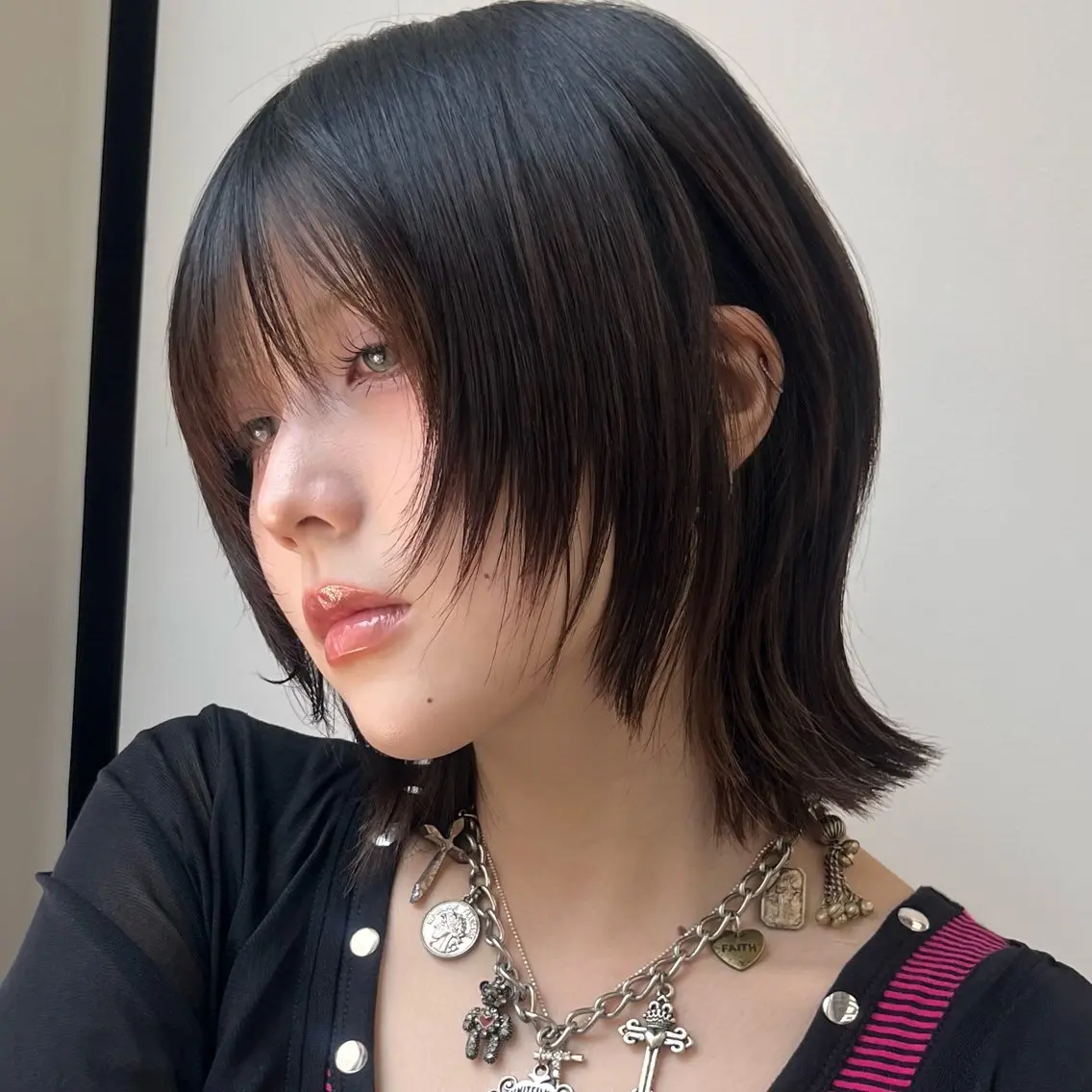 ショート カラー カット ヘアカラー 【自撮りしたくなる】 小顔カット💟渋谷のヘアスタイル