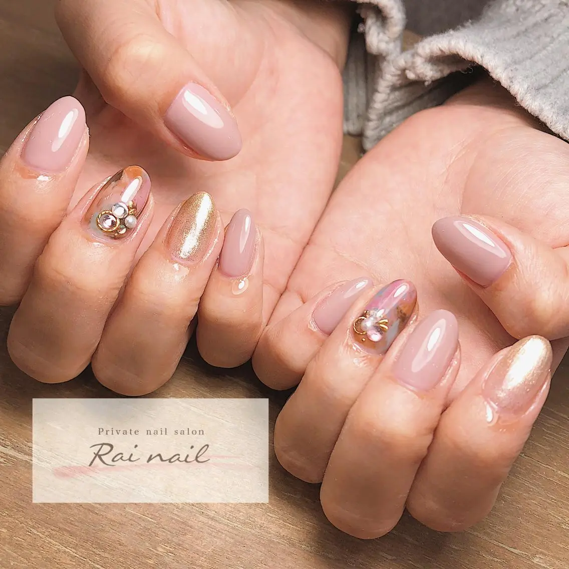 ネイル アートネイル ハンドネイル Rai nail_ Risaのネイルデザイン