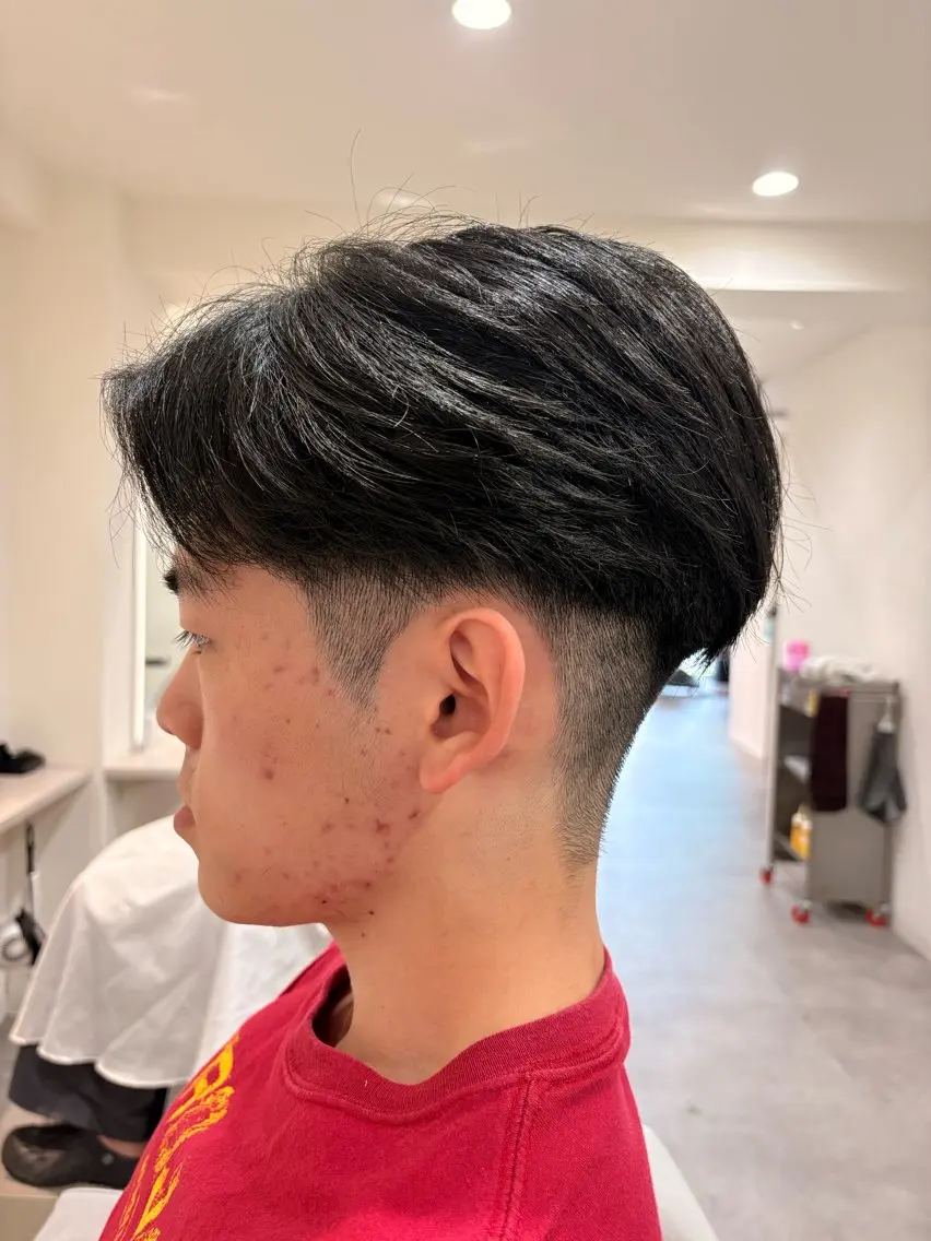 ミディアム 宮田 勇冴のヘアスタイル
