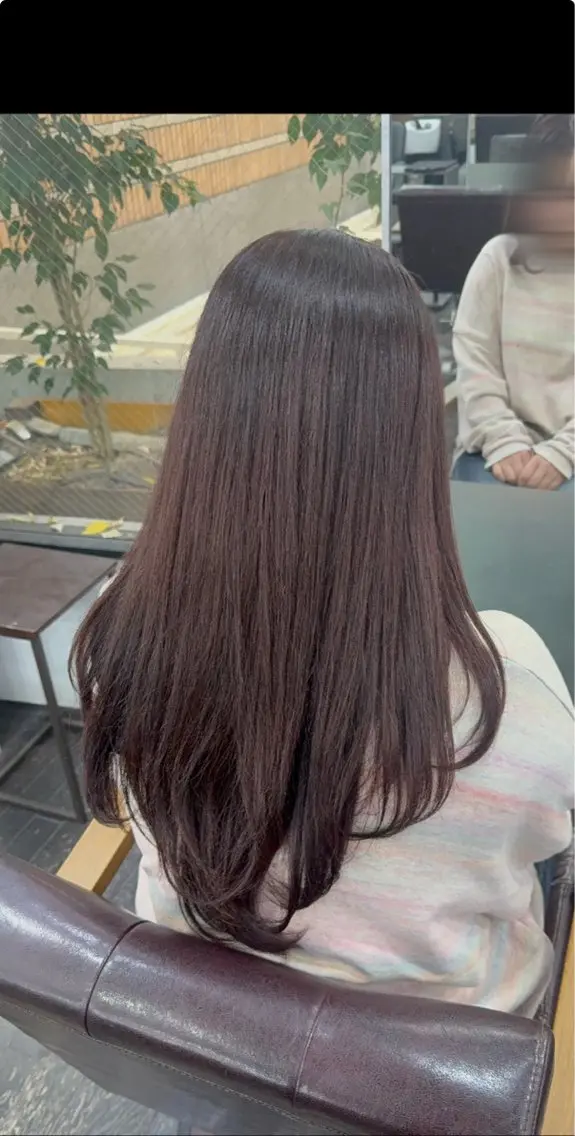 ロング カラー ブリーチ ブリーチなしカラー ヘアカラー 【ili 梅田】 🐰清水 梨央🤍のヘアスタイル