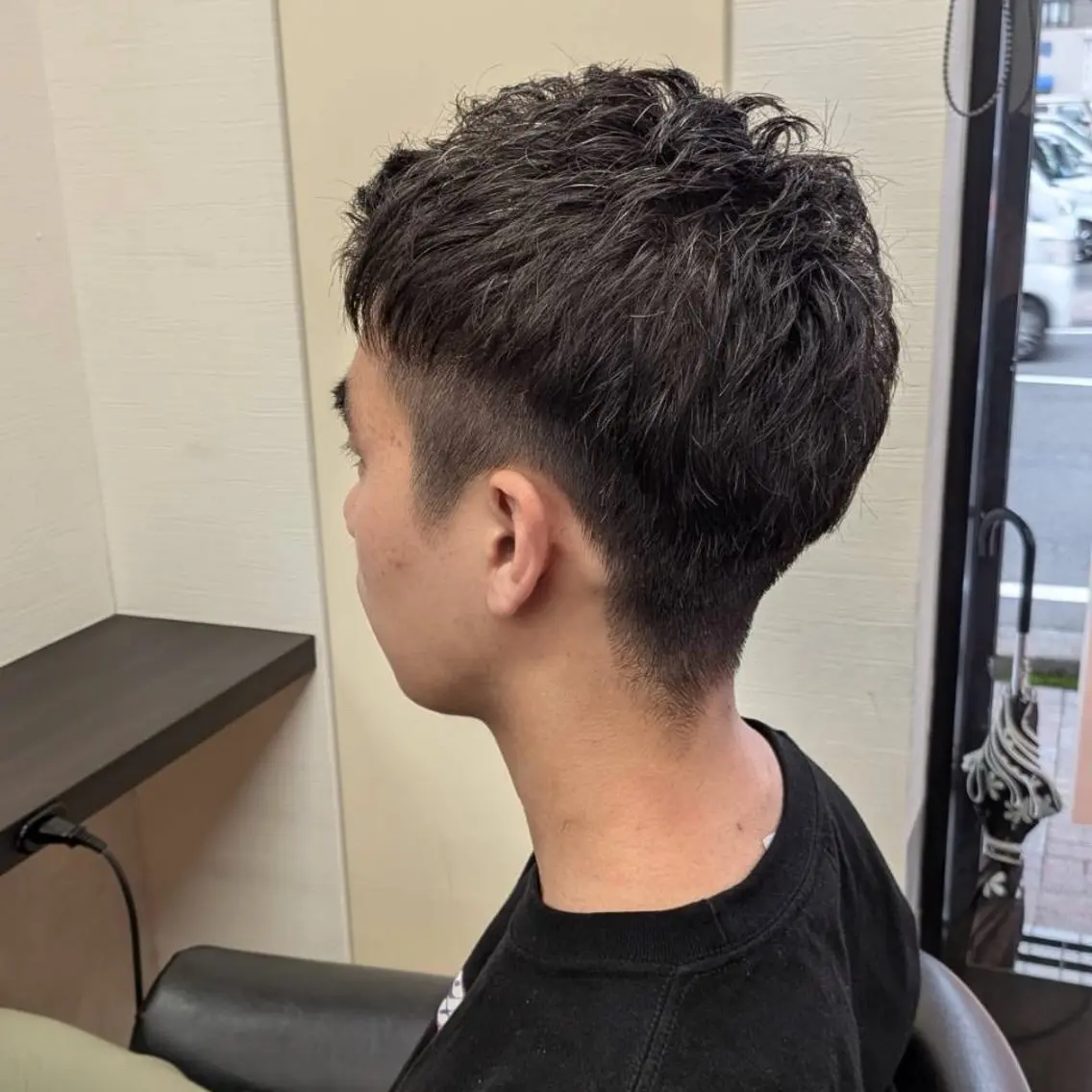 ショート メンズ monde 西田店のヘアスタイル