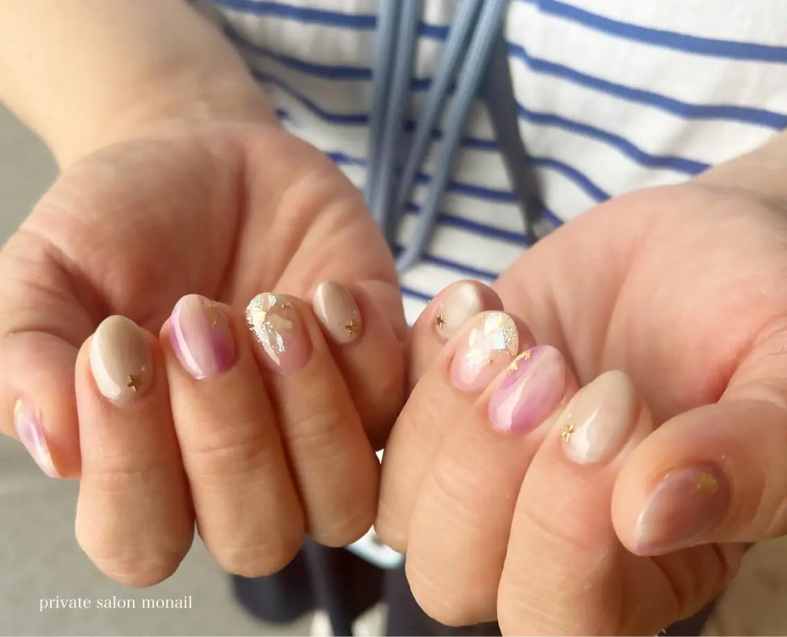 ネイル ハンドネイル nail salon monailのネイルデザイン