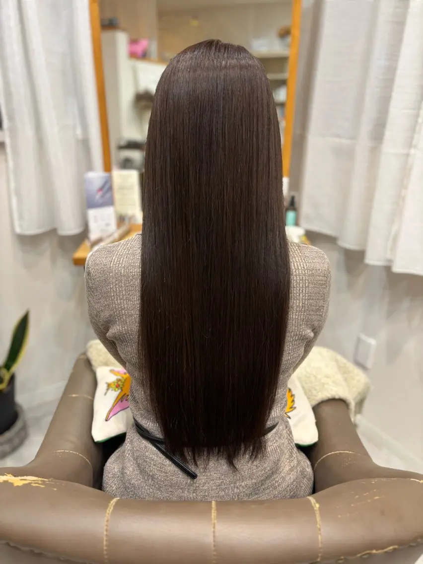 カット（一般料金）＋カラー＋ヘッドスパ【酵素クレンジング/高保湿ジェル】の写真