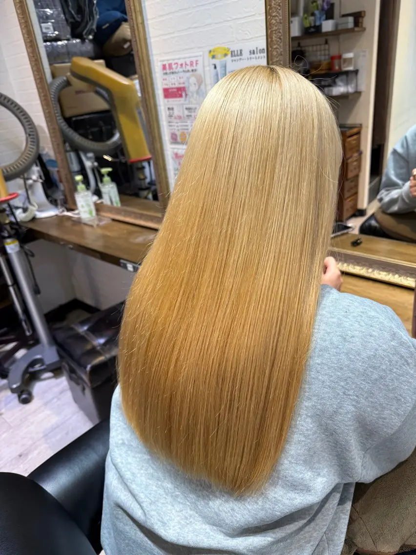 トリートメント ハイトーン✨髪質改善 ✨スパ得意✨ミヤタのヘアスタイル