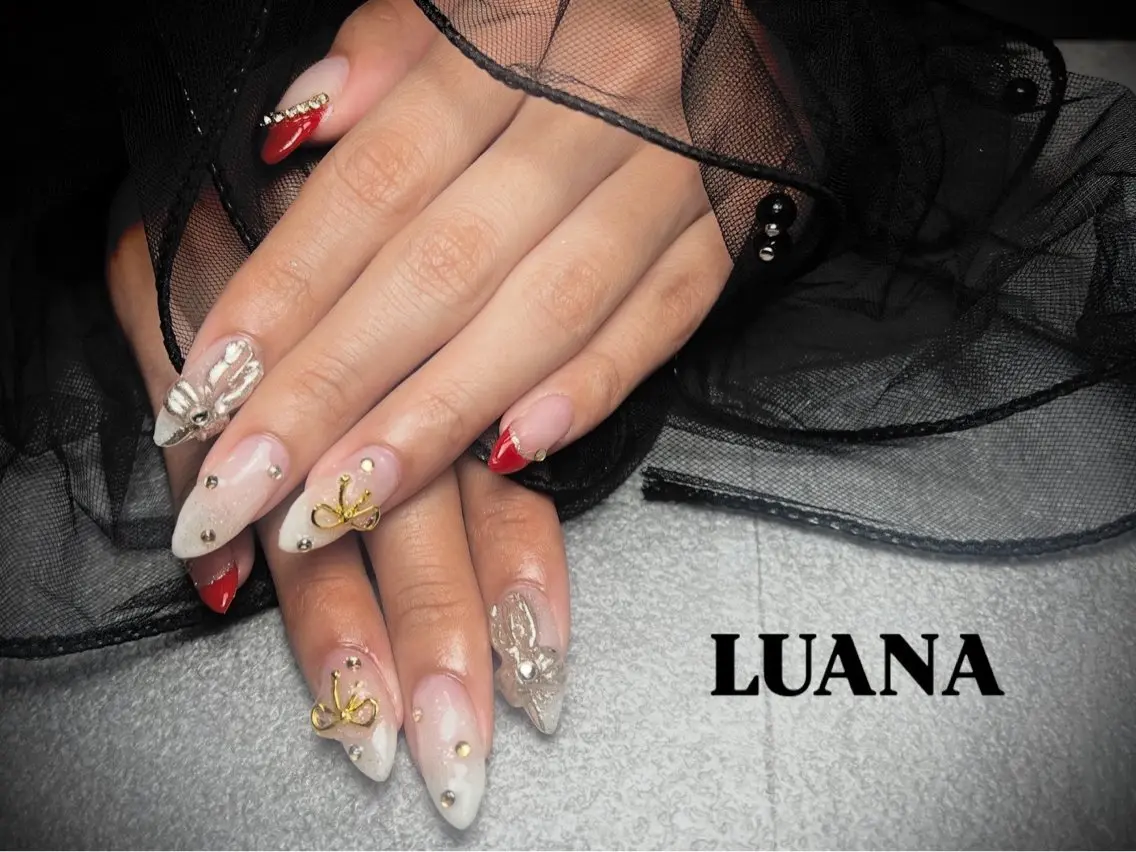 ネイル ハンドネイル nail salon LUANAのネイルデザイン